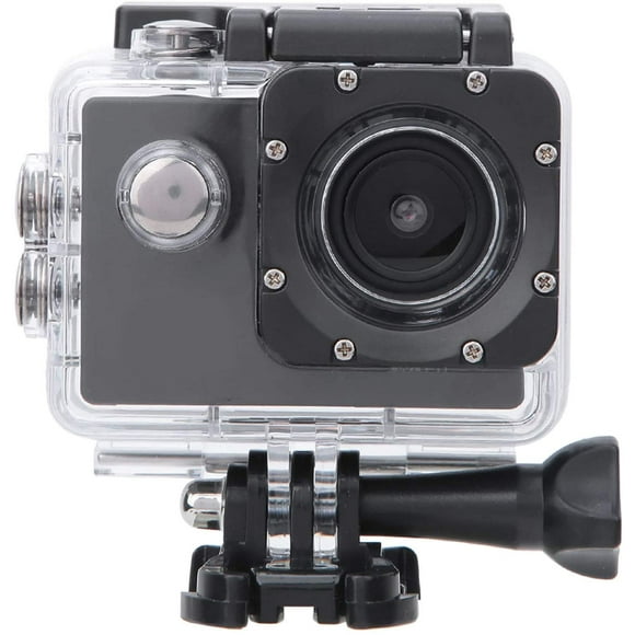 Action Camera Waterproof 13MP, FHD WiFi Underwater Sport Camera Action Cam 140 ° Wide Angle 2 Inch LCD Screen, Helmet