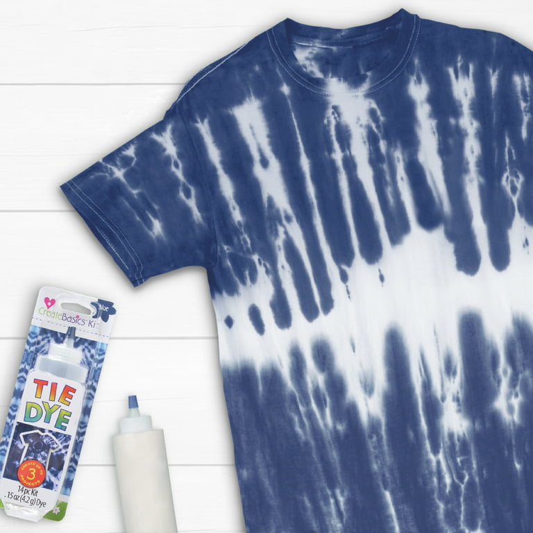 Create Basics 1 Color Tie Dye Kit Blue, Makes 4 fl oz 
