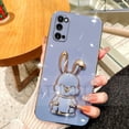 thumbnail image 1 of Funda de teléfono con soporte de conejo lindo para Samsung S22 Ultra S20 S21 S20 FE Note 20 10 8 9 S23 Ultra S8 S9 S10 Plus, cubierta chapada Fivean unisex, 1 of 2
