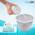 thumbnail image 5 of Poolzilla Anti-Electrolysis Zinc Anode Weight Plate, 1 Pack, Keep Your Skimmer Basket in Place, Fights Against Corrosion, 5 of 6