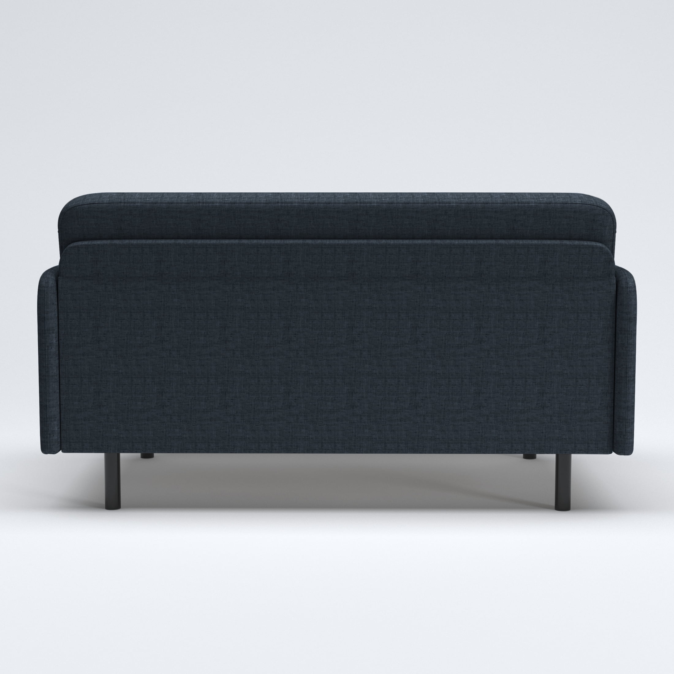 Artdeco Home Metro Loveseat - Modern Living Room Loveseat Sofa, Two-Seater Settee, Upholstered Corduroy Fabric Armchair, Love Seat Sofa Chair with Wood Legs for Bedroom/Office/Reading Spaces