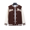 Brown&White, variant on 9t Kid Boys Tops 10t Big Boys Fashion CHICAGO Embroidery Color Block Baseball jacket Sizes 7-15