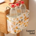 thumbnail image 2 of Bolsa de almacenamiento para mesita de noche, para oficina, dormitorio, revistas colgantes, tabletas, libros, botella de agua, bolsa organizadora Almacenamiento y organización del hogar Rosado Injueey HA072949-03, 2 of 6