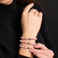 thumbnail image 4 of Picasso Porcelain Macrame Bracelet | Strawberry Fields, 4 of 11