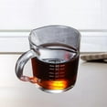 thumbnail image 3 of Taza medidora de vidrio resistente al calor para espresso, vidrio de 70 ml, 3 of 9