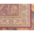 thumbnail image 4 of Unique Loom Voyage Collection Traditional Oriental Classic Intricate Design Area Rug, 7' 0 x 10' 0 Rectangular, Red/Tan, 4 of 5