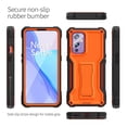 thumbnail image 2 of ExoGuard For OnePlus 9 Case, Phone Case with Screen Protector and Kickstand (Orange), 2 of 7