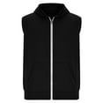 thumbnail image 3 of ameIAEA Mens Sleeveless Hooded Sweatshirt Zip Up Workout Tank Tops Lightweight Athletic Shirt with Pocket, 3 of 6