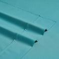 thumbnail image 4 of Superior 4-Piece 1400-1500 Thread Count Teal Sheet Set, California King, 4 of 10