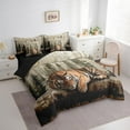 thumbnail image 3 of Castle Fairy Tiger Animal Twin Bedding Sets for Female Men,Abstract Bedding Comforter Set, 3 of 8