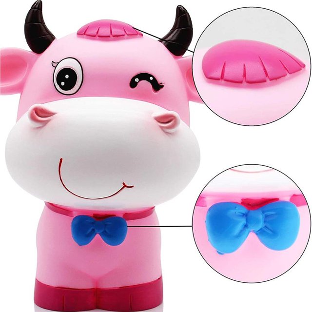 maskred Large-Capacity Piggy Bank Drop-Resistant Money Box Animals Vinyl Saving Jar Primary School Bitrthday Accessories