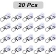 thumbnail image 2 of 20 Pack Metal Track Rollers, Curtain Tracks, Glides, Curtain Rollers, Curtain Track Rollers, Curtain Track Rollers, Shower Curtain Gliders, For Curtai, 2 of 3