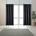 thumbnail image 2 of Blackout Curtains for Bedroom 63 Inches Long - Black Room Darkening Thermal Insulated Sunlight Blocking Grommet Window Drapes for Kids Boys Room, Set of 2 Panels, 42 x 63 Inch Spring Deals 2025, 2 of 6