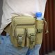 thumbnail image 4 of Multi Functional Waist Pack, Single Shoulder Hip Belt Bag Fanny Packs Water Resistant Waist Bag Pouch Hiking Climbing Outdoor Bumbag With Water Bottl, 4 of 5