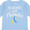 thumbnail image 4 of Inktastic No Mistakes, Just Miracles Down Syndrome Awareness Boys or Girls Long Sleeve Toddler T-Shirt, 4 of 5