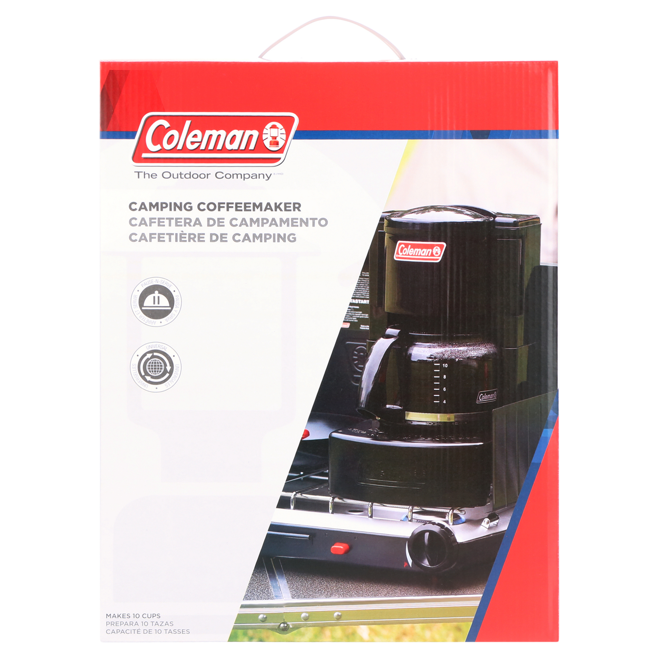 Coleman Outdoor Grill Top, Drip Coffeemaker, Stainless Steel & Black - image 5 of 11