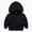 A23-Black, variant on 7-8 Years Toddler Boys Solid Color Pullover Hoodie,Basic Cotton Sweatshirt with Kangaroo Pocket,Casual Kids Wear
