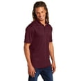 thumbnail image 4 of Sport-Tek ST680 Mens PosiCharge Micro-Mesh Polo Tees, Maroon - 3XL, 4 of 6