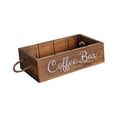 thumbnail image 4 of Coffee Bar Bar Bar Counter Stand Organizer Guardar Camé de cafetería Accesorio portátil para Multipropósito en casa Multipropósito 12.6x6.5x3.5, 4 of 9