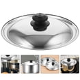 thumbnail image 3 of Tapa de sartén de acero inoxidable Tapa de olla redonda Tapa de sartén Tapa de sartén para cocina HOMEMAXS 15933480-MX, 3 of 7
