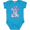 thumbnail image 3 of Inktastic 1st Birthday Mermaid 1 Year Old Girls Baby Bodysuit, 3 of 5