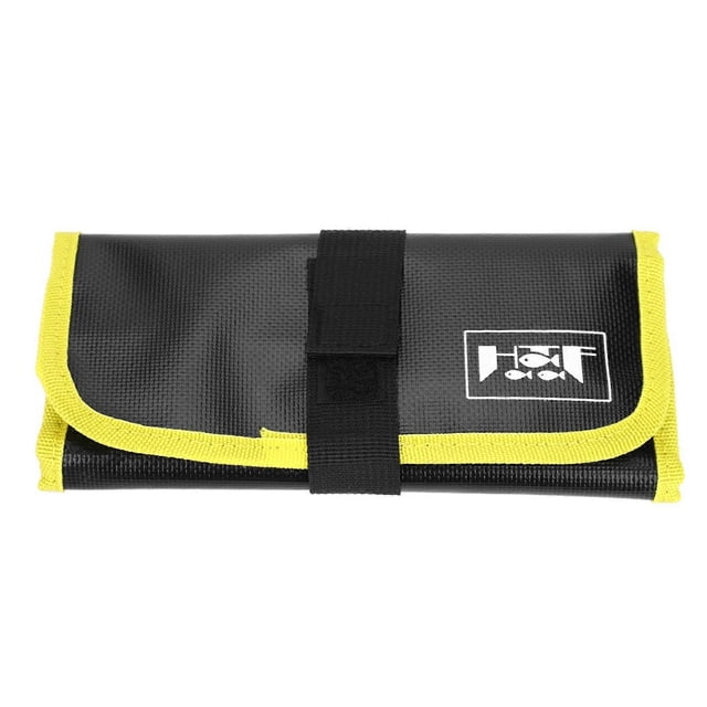 Sac étanche pour leurres souples, jigging, matériel de pêche en mer, outils et accessoires (jaune)
