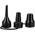 thumbnail image 1 of Air Pump Replacement Nozzles, Plastic Pump Nozzles, 3 Sizes Inflatable Pump Nozzles Head, Air Pump Inflator Adaptor Accessory for Partial Air Bed, Air Mattress Air Mattress, 1 of 3
