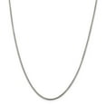 thumbnail image 1 of 925 Sterling Silver 2mm Round Snake Chain Necklace 18 inch for Female, 1 of 4