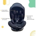 thumbnail image 4 of Autoasiento Para De 0 a 12 años | Anclaje ISOFIX Rotación de 360 grados Arnes de 5 puntos Altura Regulable Protección contra golpes lerales | Seguridad y Comodidad - Color Negro, 4 of 5