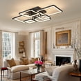 thumbnail image 3 of Luz LED de techo Shine LUEST de 80 cm regulable, 6 aros, con control remoto, 3 of 9