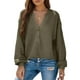 thumbnail image 1 of Blusa Dokotoo Business Outfits Otoño Tops Verde para Mujer, 1 of 8