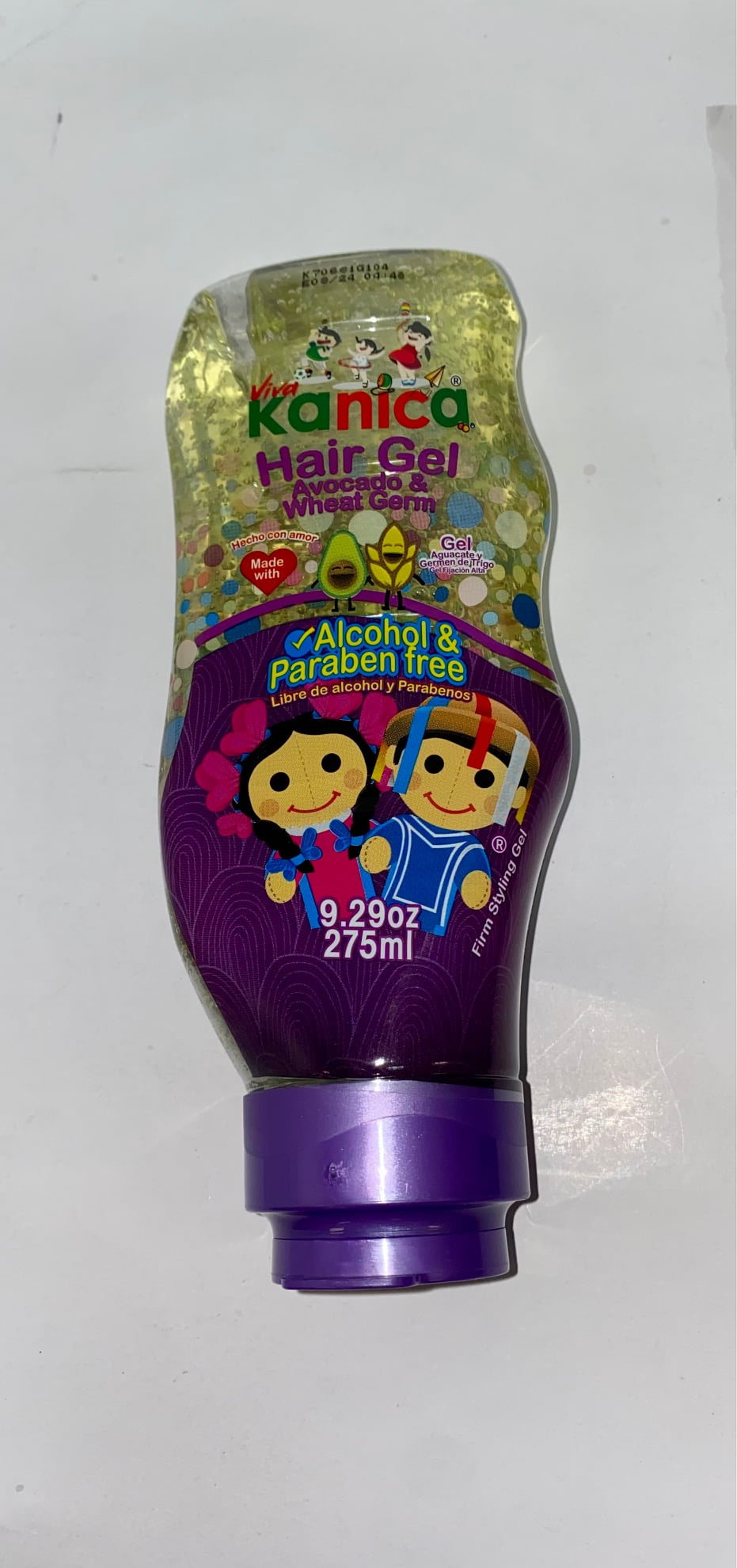 Kanica Hair Gel Green Tea & Sabila - Kanica Gel Capilar Té Verde & Sábila