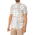 thumbnail image 2 of Farah Marcus Print Shortsleeved Shirt, White, 2 of 6