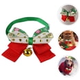 thumbnail image 2 of Collar navideño para perro con cascabel, ajustable, para mascotas, decoración, collar navideño para gato., 2 of 5