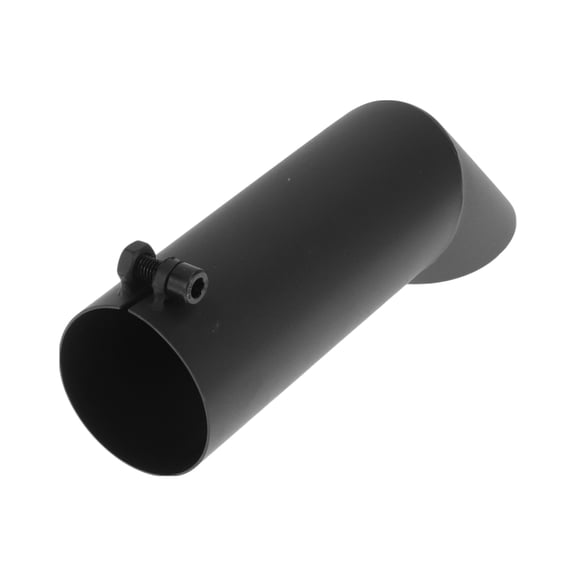 Unique Bargains 2.5" ID Inlet T304 Stainless Steel Turn Down Exhaust Tip 9.1" Overall Length