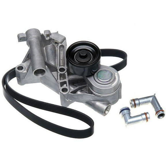 Serpentine Belt Drive Component Kit - Compatible with 2006 - 2008 Buick Lucerne 3.8L V6 GAS 2007