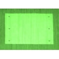 thumbnail image 1 of Ahgly Company Indoor Rectangle Solid Green Modern Area Rugs, 5' x 8', 1 of 1