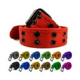 thumbnail image 2 of Unisex 100% Cotton Canvas Belt Double Hole For Men Women Buckle Jean, 2 of 19