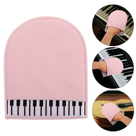 Raindrops Double-Sided Velvet Cleaning Glove for Violin and Musical Instrument Care and Maintenance