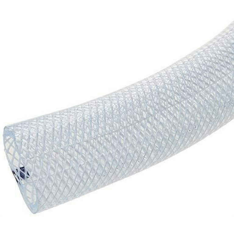 25mm 1 Clear Braided PVC Hose Pipe - 30m Length Turkey