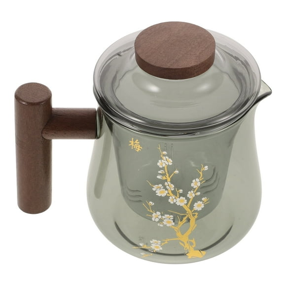 Glass Teapot Coffee Hutch Tea Pots for Stove Top Tea Steeper Pot Stovetop Office