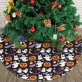 thumbnail image 4 of Christmas Tree Skirt 36" cute halloween (3) Xmas Tree Skirts Mat for New Year Holiday Christmas Party Decorations, 4 of 5