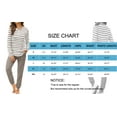 thumbnail image 5 of MOSHU Two Piece Womens Pajama Sets Button Down Shirts and Drawstring Pants with Pockets Solid Lounge Sets for Women, 5 of 8