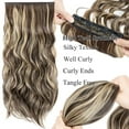 thumbnail image 4 of SEGO Clip in Hair Extensions Full Head Thick Long Curly Wave Hair 4 PCS Set Black/Brown/Blonde/Auburn 22", 4 of 10