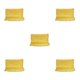 thumbnail image 3 of Minnieouse Poliéster Añade un toque de elegancia al vestido de baile latino con flecos de encaje de cinta Adornos de poliéster amarillo limón Type2 NO2, 3 of 6