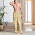 thumbnail image 2 of Gaeub Happy St. Patrick's Day Print Mens Pajama Pants,Lounge Pants With Pockets And Drawstring-XX-Large, 2 of 6
