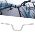 thumbnail image 3 of Lightweight Mountain Bike Handlebar, Down Hill DH Extra Long Riser Bar, High Handle Bars 25.4mm , H120mm, 3 of 7