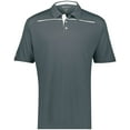 thumbnail image 2 of Holloway Sportswear 4XL Defer Polo Graphite/White 222561, 2 of 5