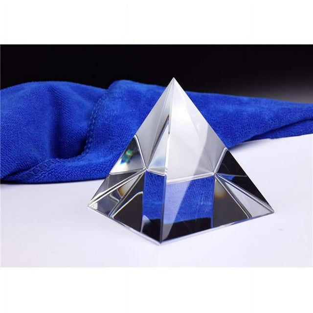 Jiallo 90001 Presse-Papier en Forme de Pyramide