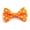 Orange color, variant on 500Pcs Grosgrain Ribbon Bowknots Embellishments 4cm Bowknot for Hair Bow Hair Pin, Card Making Gift Wrap Decorations